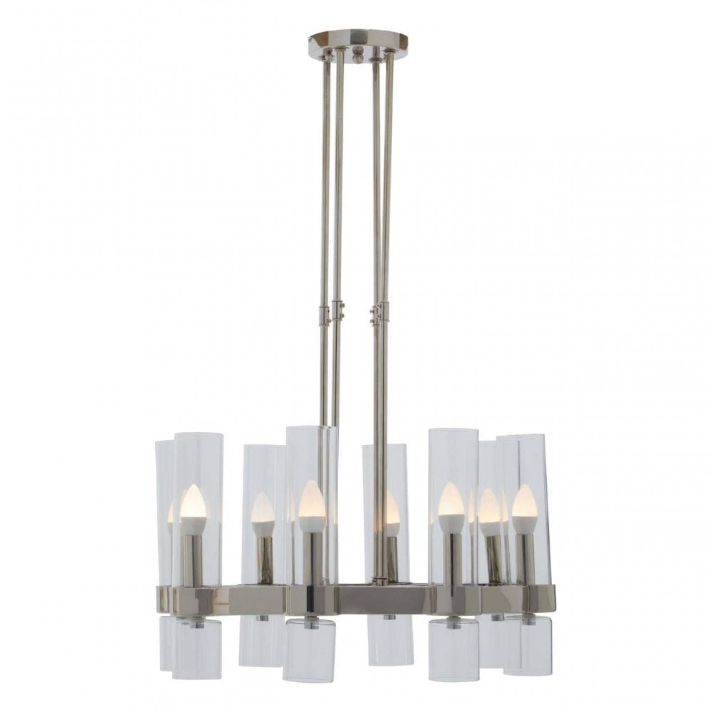 Alexis Nickel Finish Pendant Light
