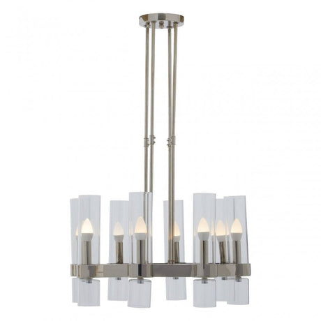 Alexis Nickel Finish Pendant Light