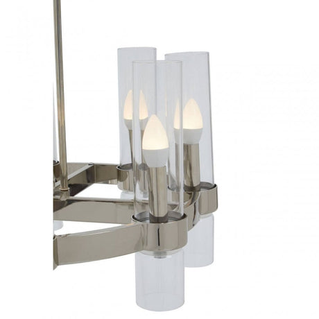 Alexis Nickel Finish Pendant Light