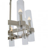 Alexis Nickel Finish Pendant Light