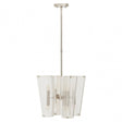 Celeste Nickel Finish Pendant Light