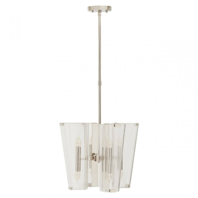 Celeste Nickel Finish Pendant Light