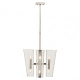 Celeste Nickel Finish Pendant Light