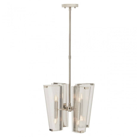 Celeste Nickel Finish Pendant Light