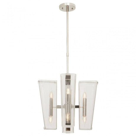 Celeste Nickel Finish Pendant Light
