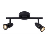 Lucide CARO - Modern Black Ceiling Spotlights - Dual GU10
