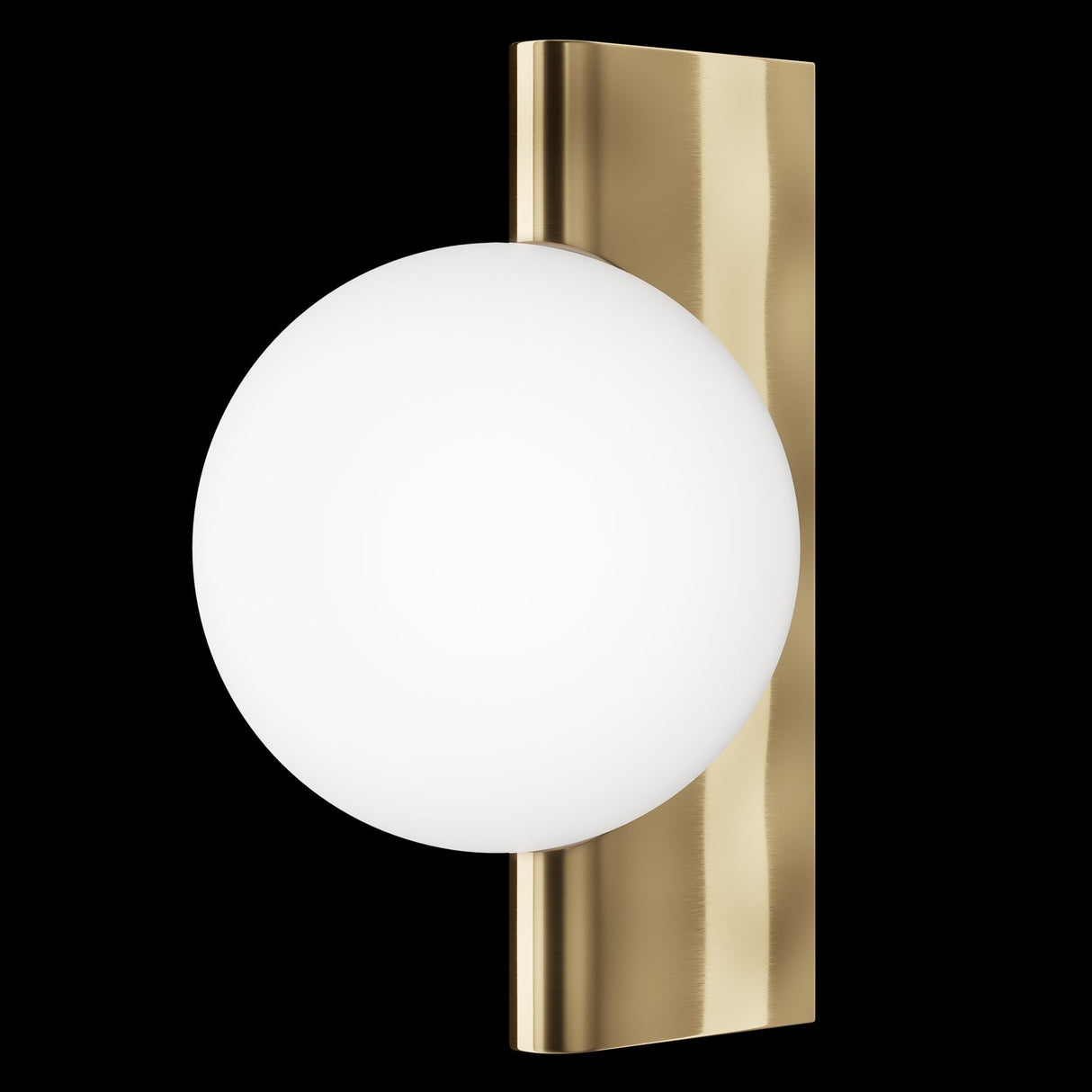 Contemporary Brass Wall Lamp - Modern Avant-Garde Design