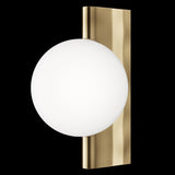 Contemporary Brass Wall Lamp - Modern Avant-Garde Design
