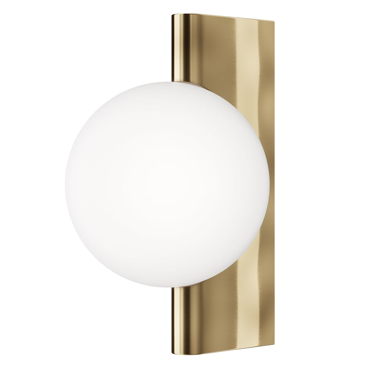 Contemporary Brass Wall Lamp - Modern Avant-Garde Design