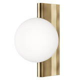 Contemporary Brass Wall Lamp - Modern Avant-Garde Design
