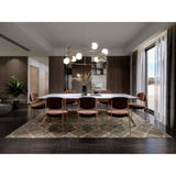 Elegant Arc Gold Pendant Lamp - Contemporary Design