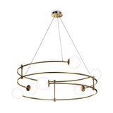 Elegant Arc Gold Pendant Lamp - Contemporary Design