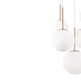 Contemporary Gold Sphere Pendant Light - Maytoni Modern Collection