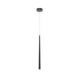 Sleek Black Modern Pendant Light - Cascade Series