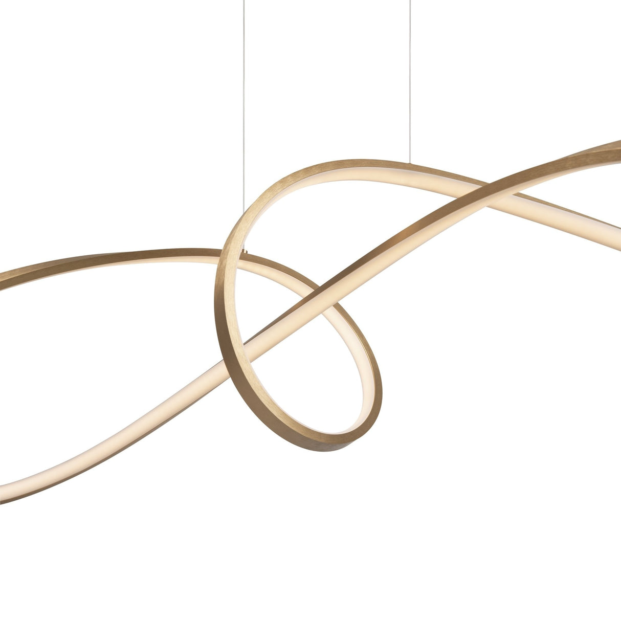 Elegant Gold Curve Minimalist Pendant Lamp