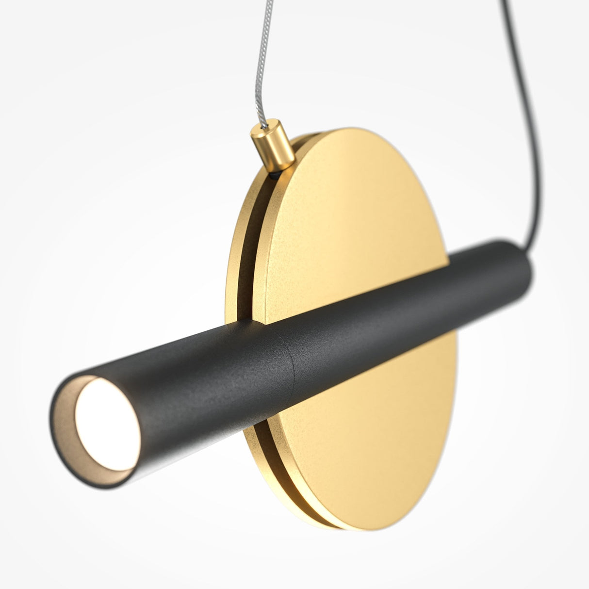 Brass Elegance: Enigma Pendant Lamp by Maytoni