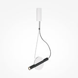 Sleek Enigma Pendant Light - White