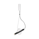 Sleek Enigma Pendant Light - White