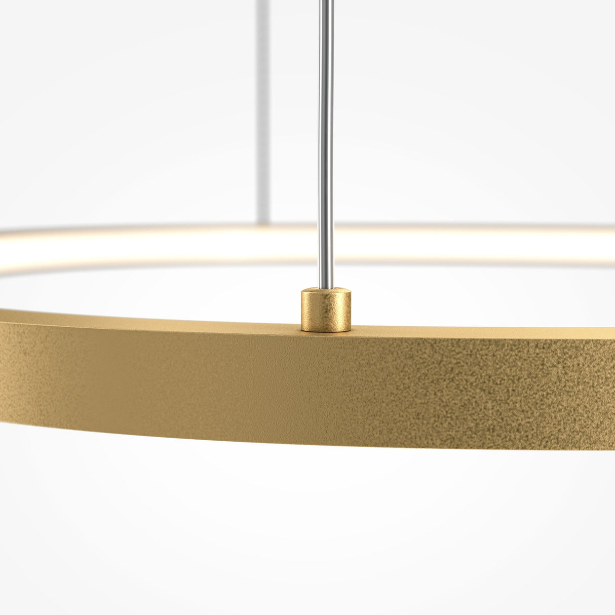 Gleaming Brass Modern Pendant Light - Maytoni Glint Series