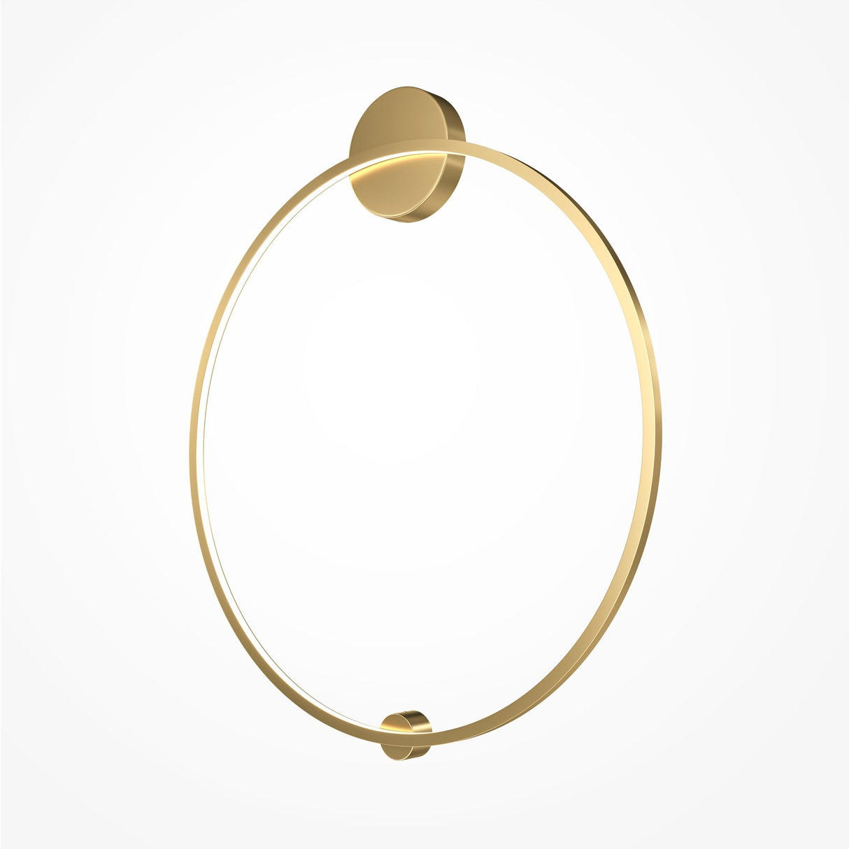 Brass Halo LED Wall Light - Modern Elegance by Maytoni