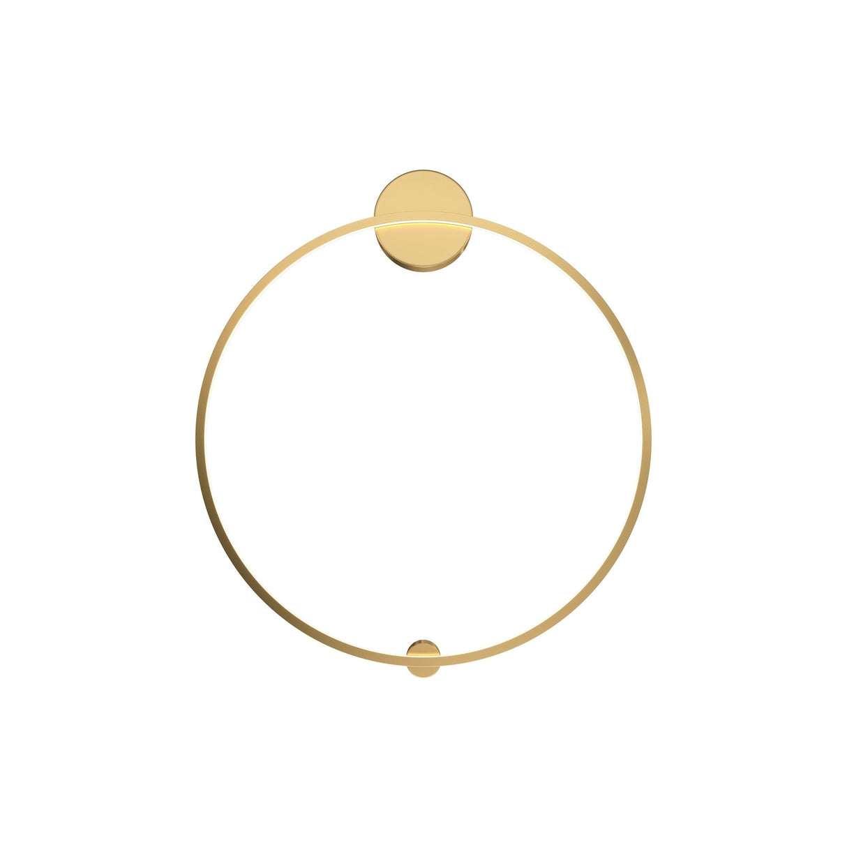 Brass Halo LED Wall Light - Modern Elegance by Maytoni