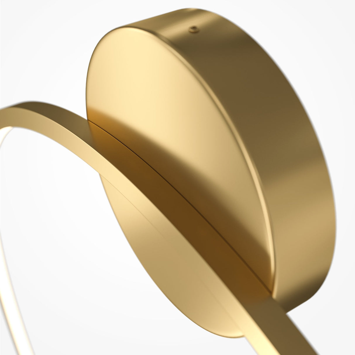 Brass Halo LED Wall Light - Modern Elegance by Maytoni