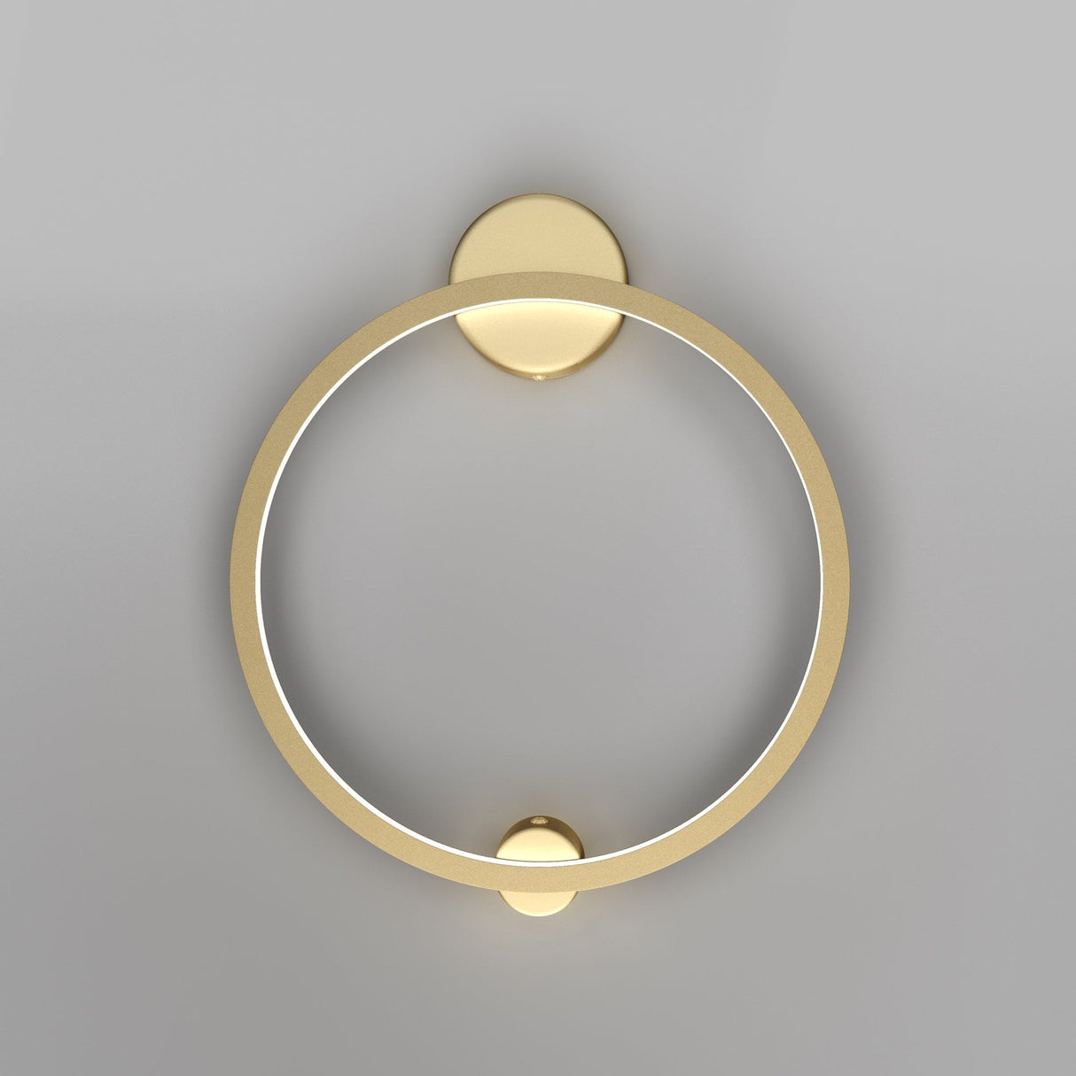 Elegant Brass Halo Wall Light - Modern Design by Maytoni