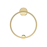 Elegant Brass Halo Wall Light - Modern Design by Maytoni