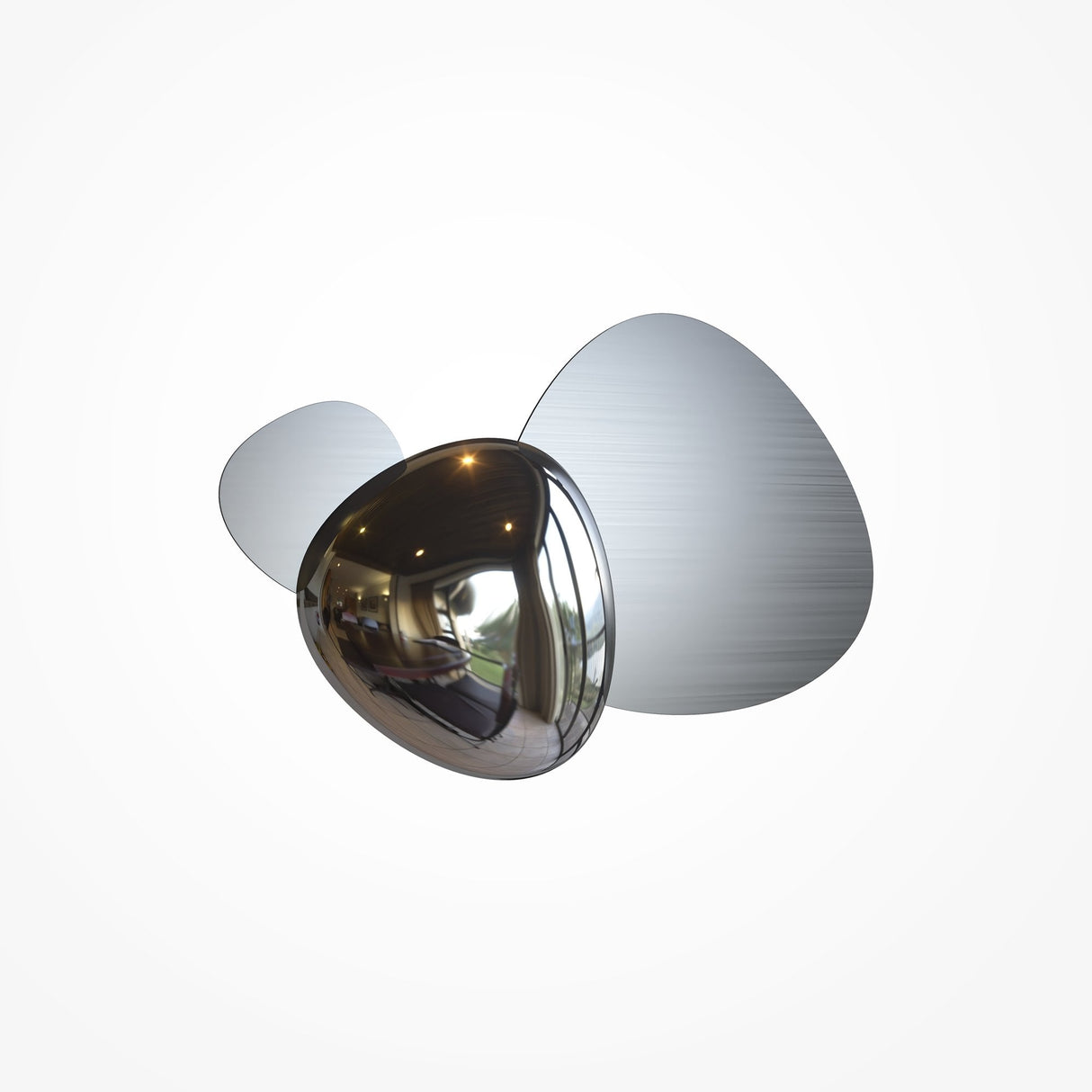 Sleek Nickel Modern Wall Light - Jack-stone Design