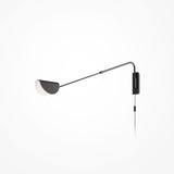 Sleek Black Mollis Wall Lamp - Contemporary Design