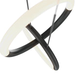 Sleek Modern Black Node Pendant Lamp