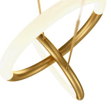 Elegant Gold Node Pendant Light - Modern Design