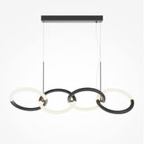 Sleek Black Node Pendant Light by Maytoni - Modern Elegance