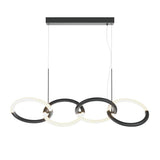 Sleek Black Node Pendant Light by Maytoni - Modern Elegance
