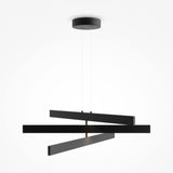 Sleek Black Origami Pendant Light - Modern Elegance