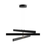 Sleek Black Origami Pendant Light - Modern Elegance