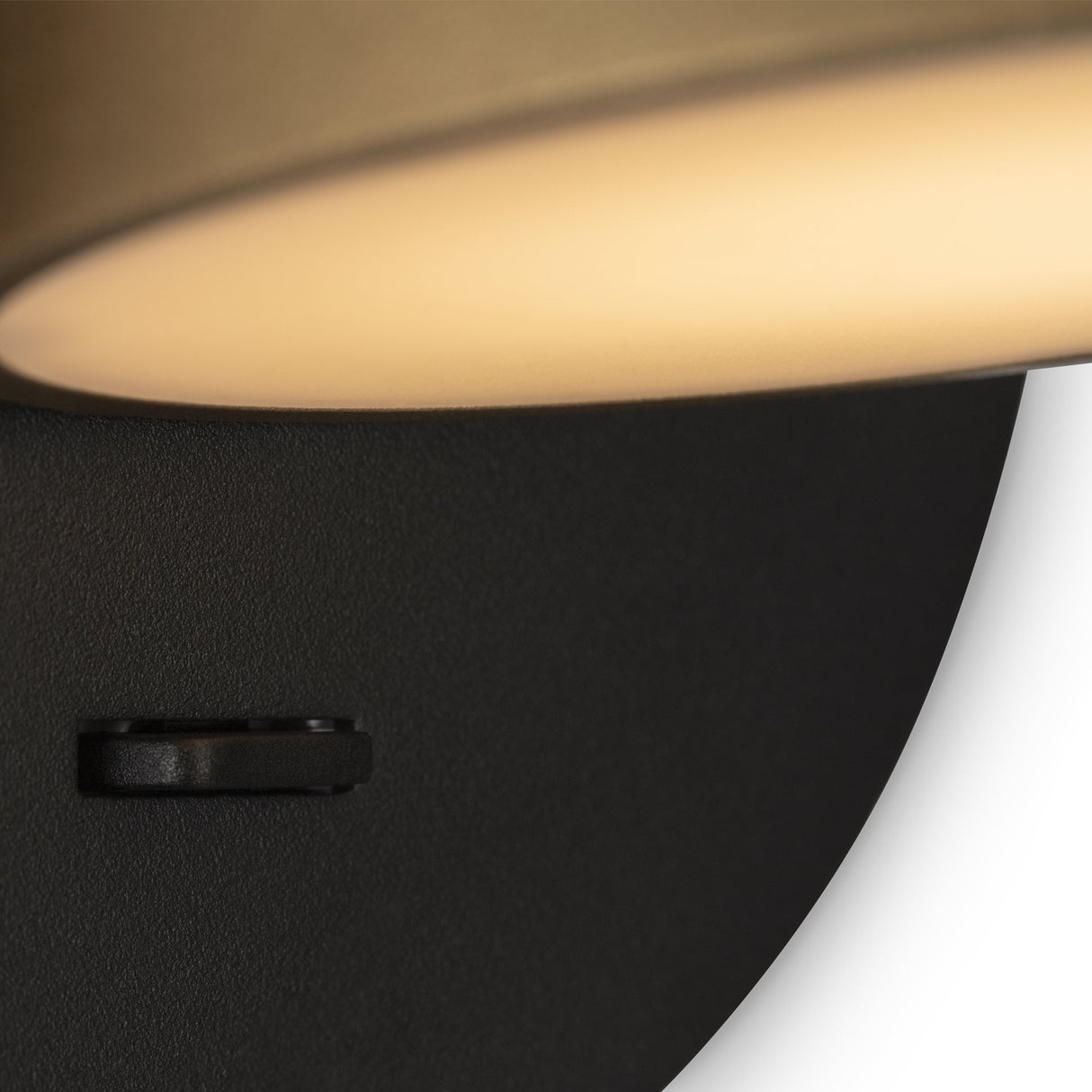 Black and Brass Contemporary Wall Lamp with Pixel Design