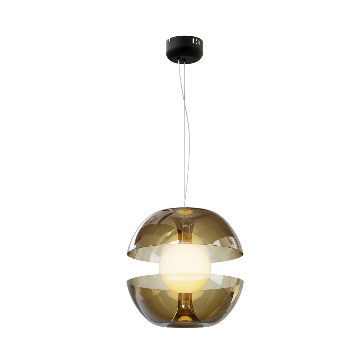 Contemporary Gold Sphere Pendant Light - Modern Rebel Collection