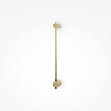 LuxiGlo Modern Wall Sconce – Brushed Gold