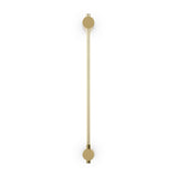 LuxiGlo Modern Wall Sconce – Brushed Gold