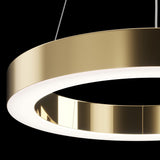 Contemporary Brass Saturno Pendant Light - Sleek Modern Design