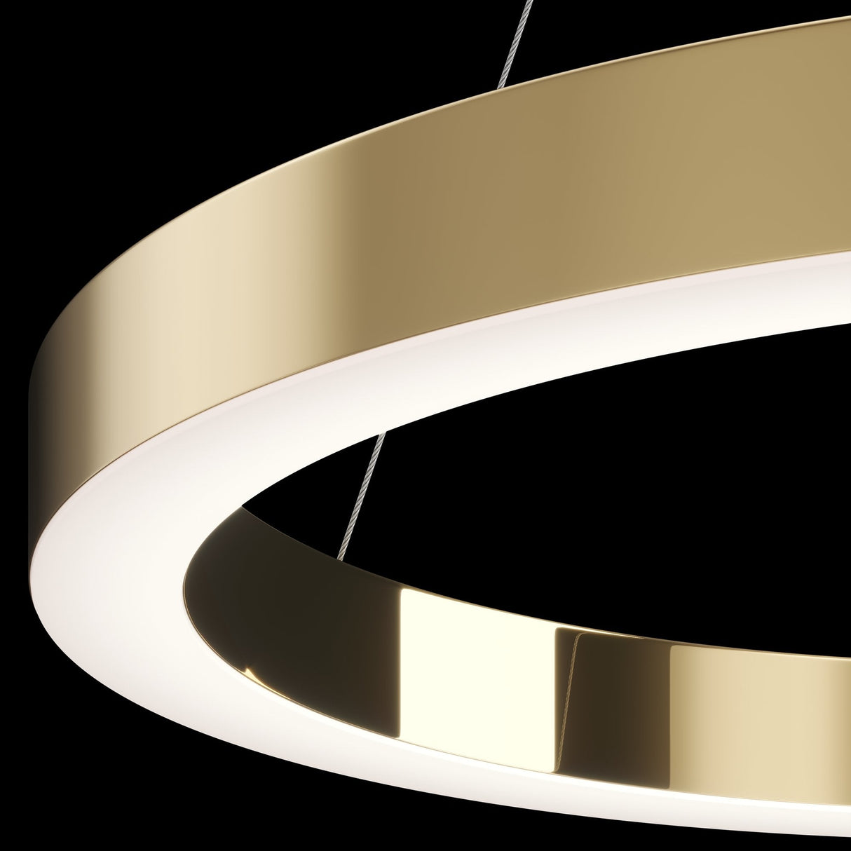 Elegant Brass Saturno Pendant Light - Modern Design by Maytoni