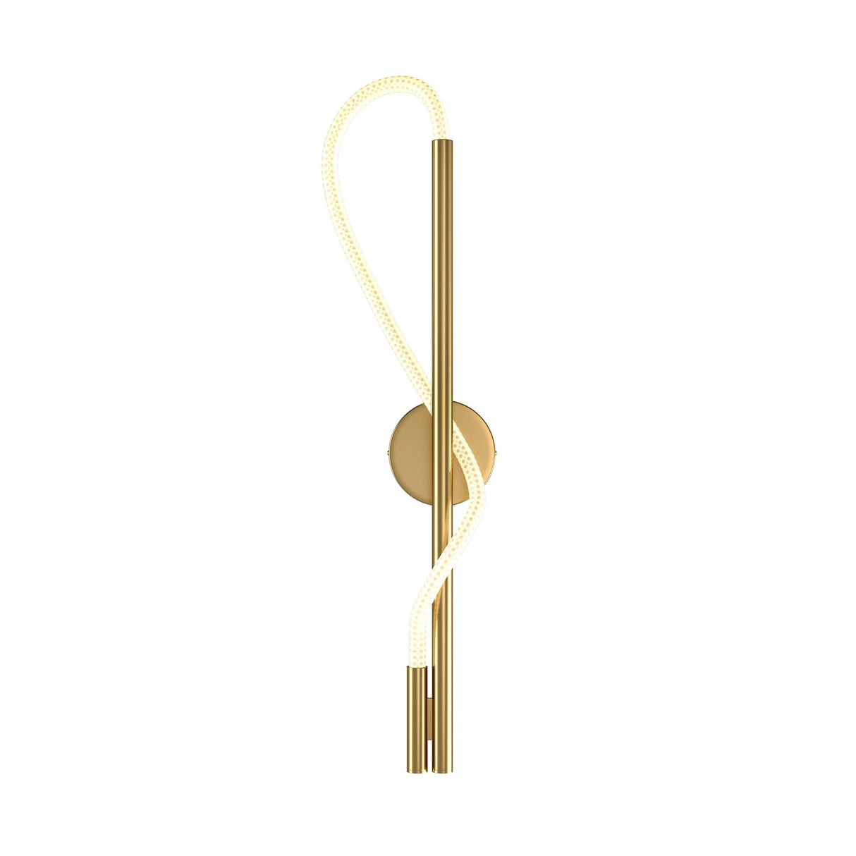 Contemporary Gold Tau Wall Light by Maytoni