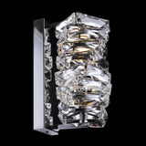 Sleek Chrome Glass Wall Lamp - Modern Coil by Maytoni