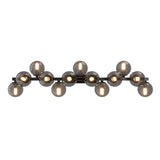 Sleek Black Modern Wall Lamp - Dallas Collection