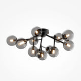 Matte Black Modern Dallas Ceiling Lamp by Maytoni