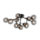 Matte Black Modern Dallas Ceiling Lamp by Maytoni