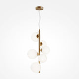 Contemporary Gold Sphere Pendant Light - Dallas Collection
