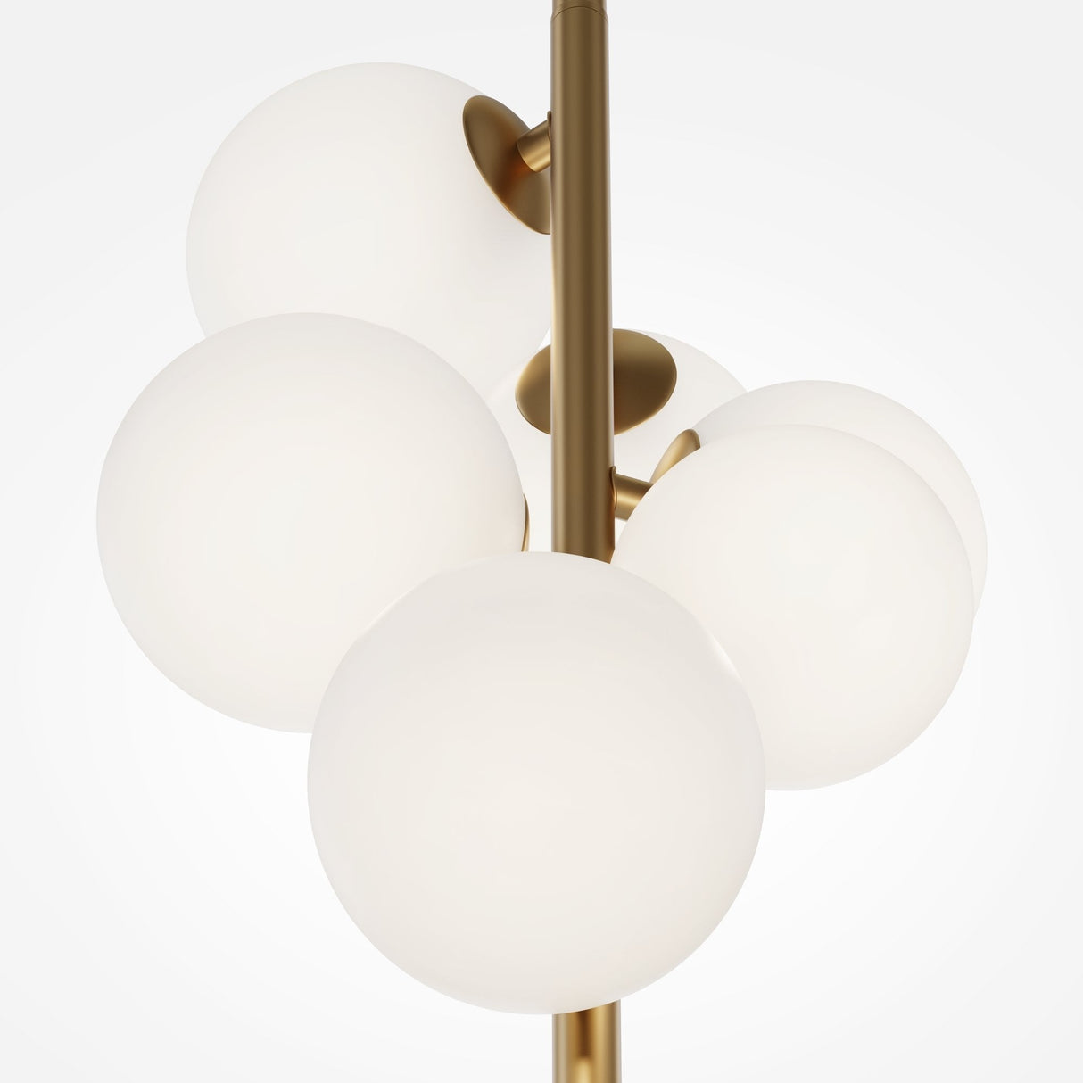 Contemporary Gold Sphere Pendant Light - Dallas Collection