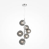 Chrome Sphere Pendant Lamp - Modern Dallas Collection by Maytoni